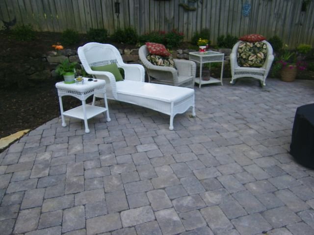 Paver patio
