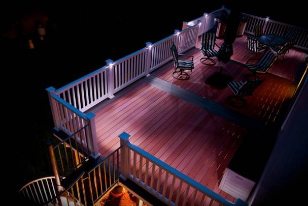 Wooden deck